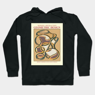 Geometric Abstract No. 676 Exhibition Art Poster Hoodie